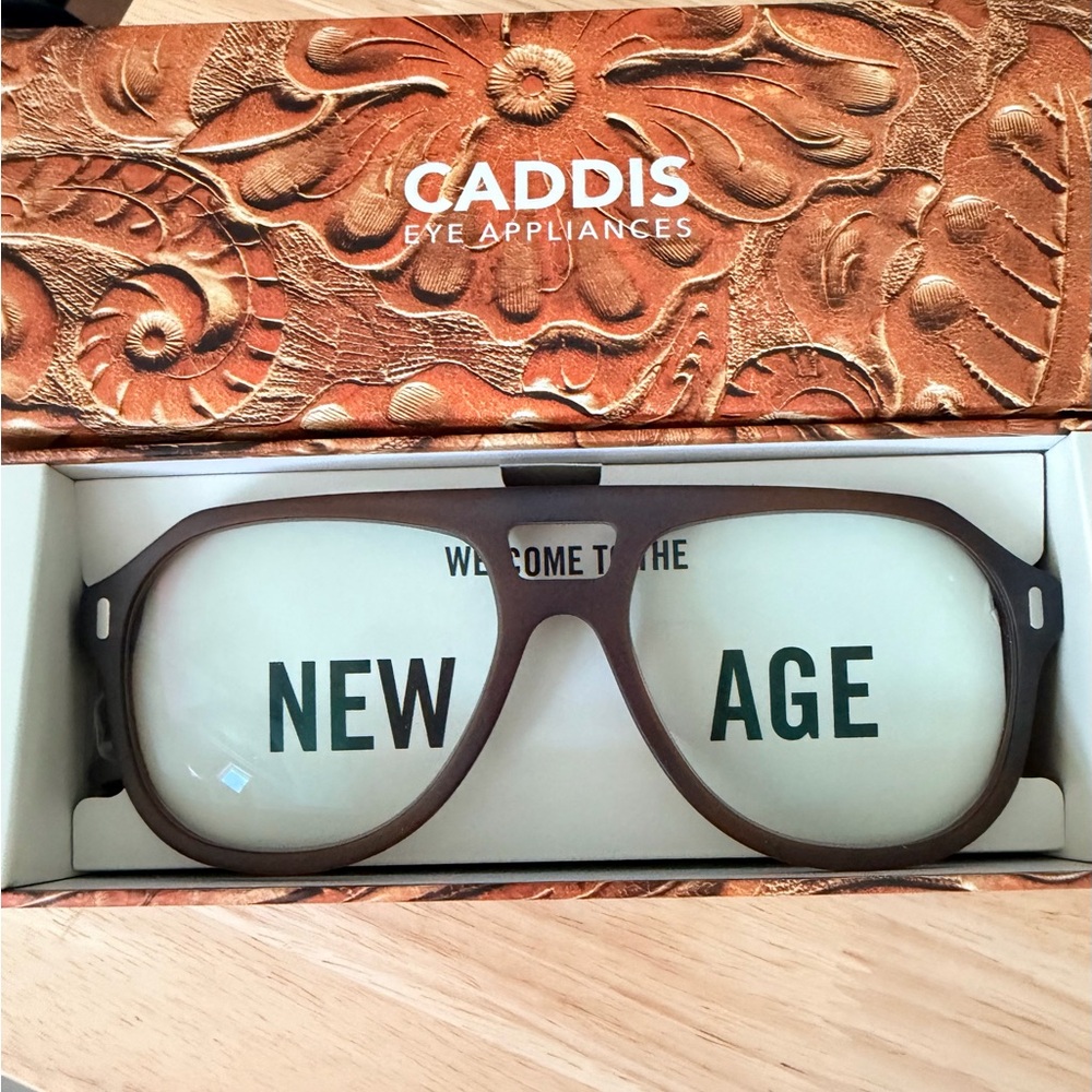 Clare V x Caddis RCA readers 2.0 Gopher NWT retail $130